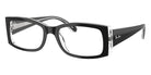 Ray-Ban RX5434F 2034 54 - Black on Transparent