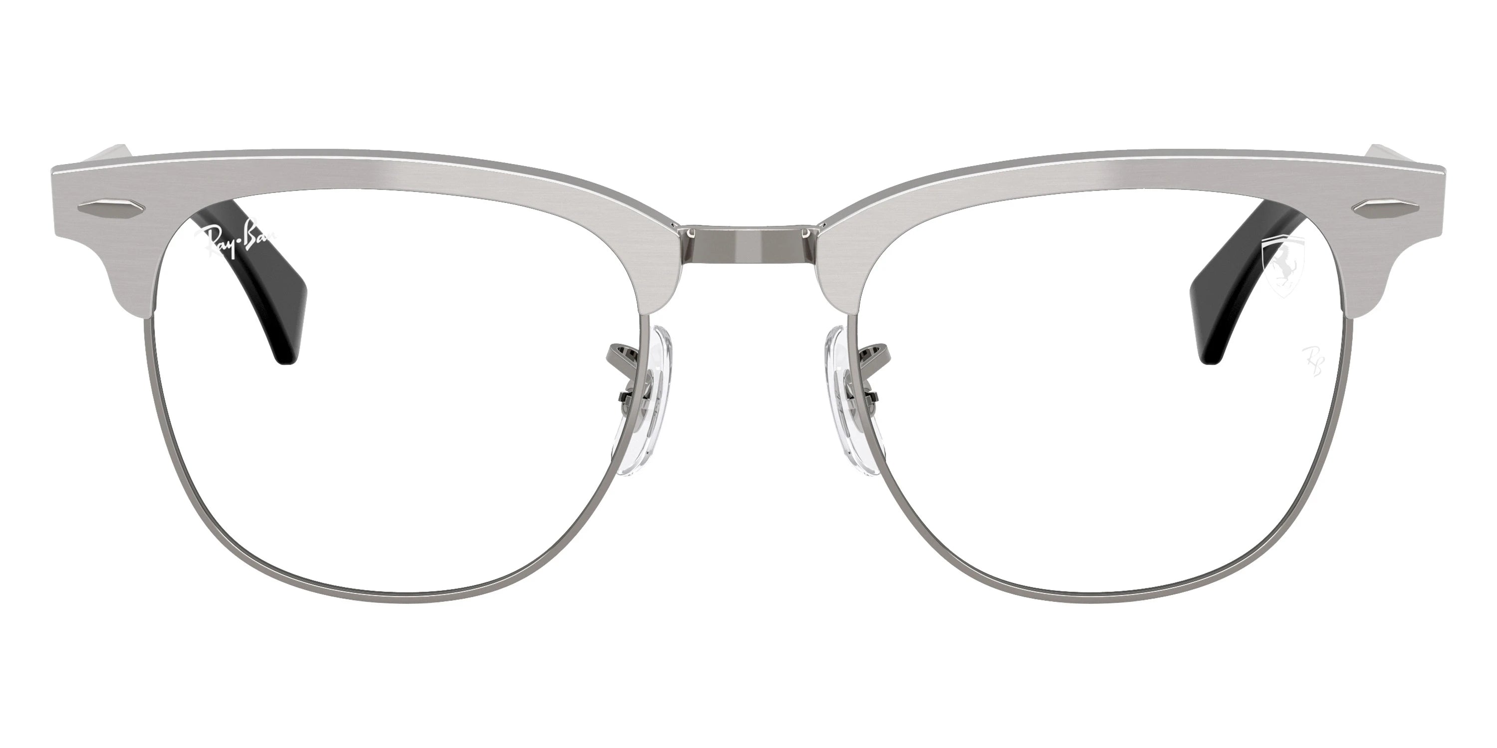 Ray-Ban RX3807VM F106 51 - Brushed Silver on Gunmetal