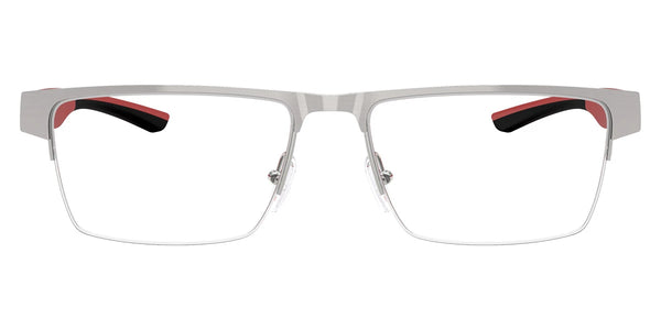 Brushed Silver/Matte Red / 55-17-145