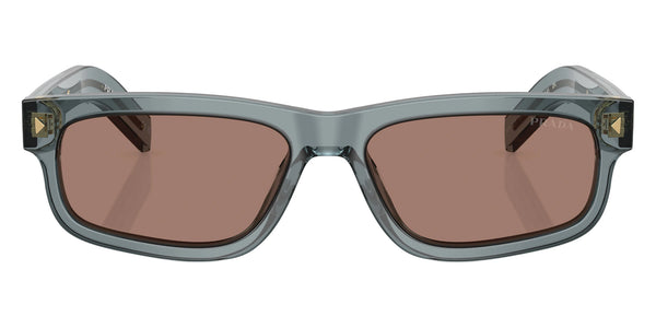 Transparent Ocean / Brown Mirrored Internal Gray / 55-17-145