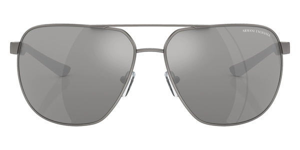 Matte Gunmetal/Matte Gray / Gray Mirrored Silver Polarized / 63-14-130