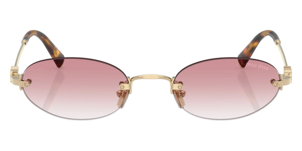 Pale Gold / Clear Gradient Pink / 51-20-140