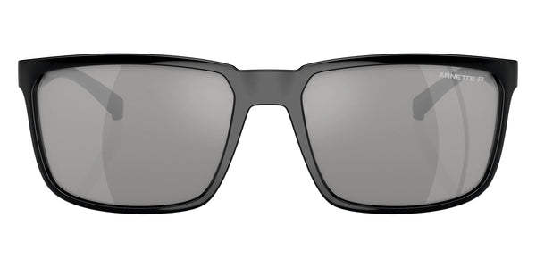 Black Recycled / Gray Mirrored Silver 80 Polarized / 58-17-140