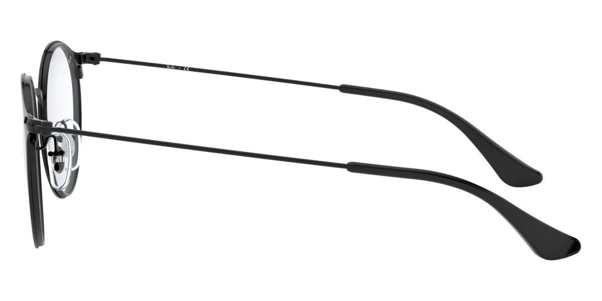 Ray-Ban RX6378F 2904 51 - Matte Black On Black