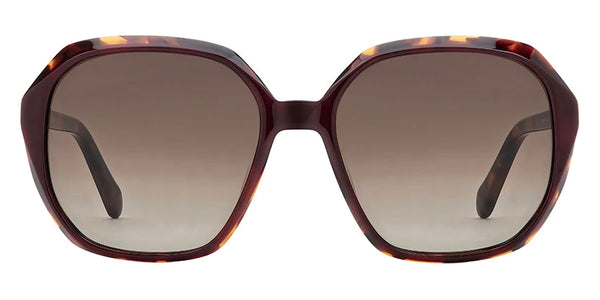 Burgundy Havana / Brown Shaded / 54-17-140