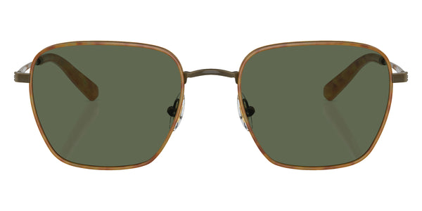 Antique Gold / Solid Dark Green / 54-21-145