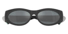 TIFFANY TF4222U 84136G 55 - Black Rubberized / Gray Mirrored Black