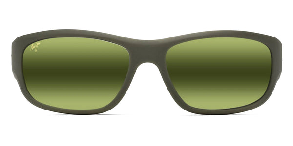 Matte Solid Military Green with Brown / Maui HT™ / 64-17-125