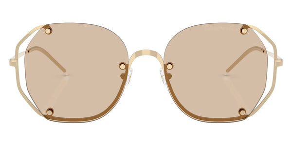 Shiny Pale Gold / Light Brown / 54-18-140