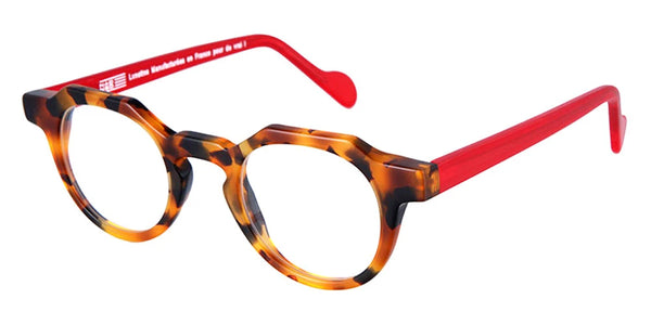 Tortoiseshell/Transparent Flash Red / 45-23