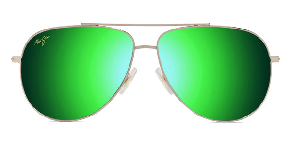 Shiny Light Gold with Crystal / MAUI Green® / 59-12-145