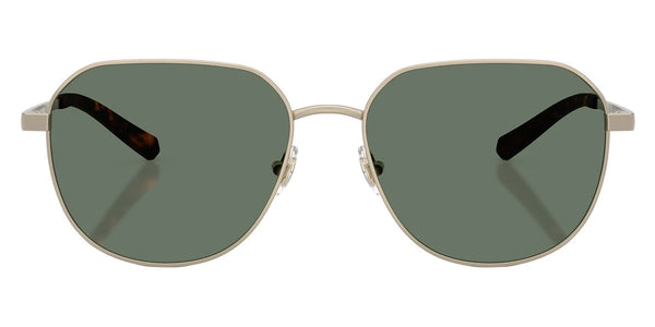 Matte Gold / Dark Green Solid / 58-17-145