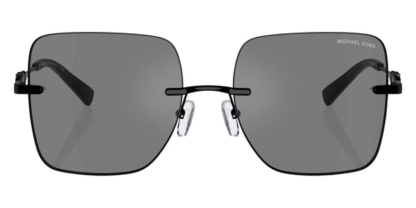 Gray Solid Back Mirrored/Black Shiny / Gray Black Mirrored / 55-17-140