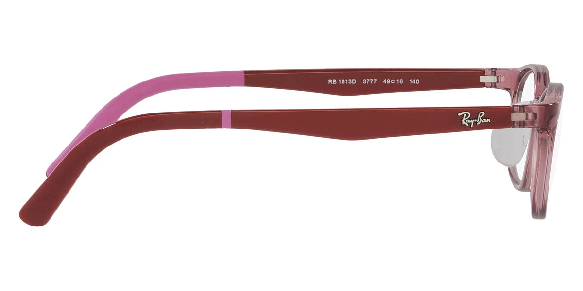 Ray-Ban RY1613D 3777 49 - Transparent Pink and Red