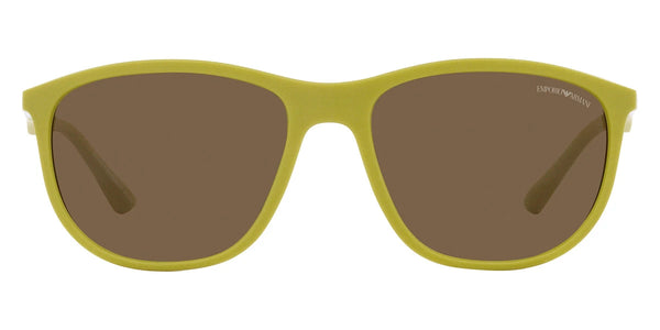 Matte Lime and Aluminium / Dark Brown / 58-18-145