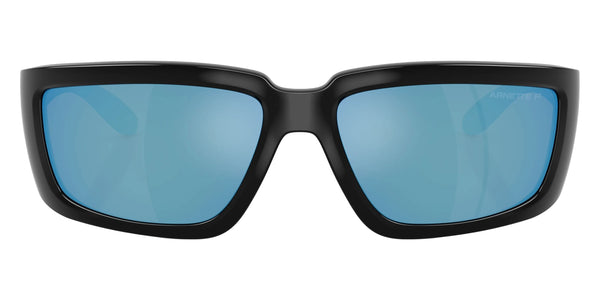 Black/Royal Blue Rubber / Dark Gray Mirrored Water Polarized / 62-16-125