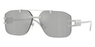 VERSACE VE2275 10008V 60 - Silver / Clear Mirrored Silver 80
