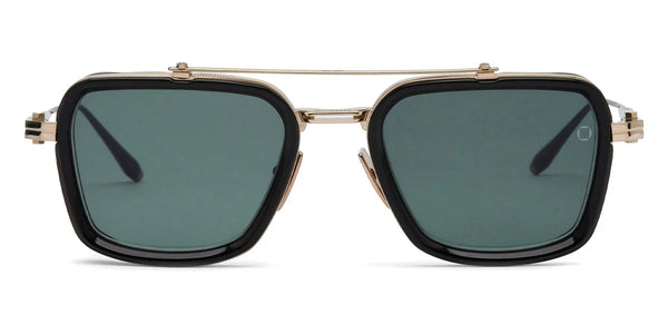 Crystal Black/Brushed 12k Gold/Black / Deep Emerald Green AR / 51-21-152