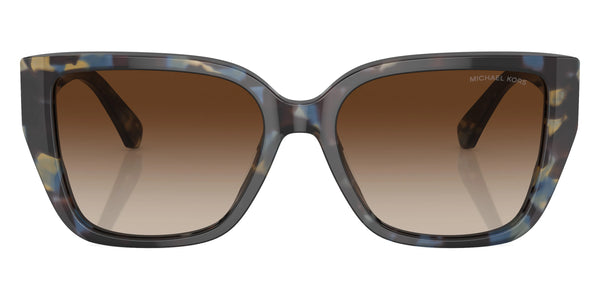 Bright Blue Tortoise / Brown Gradient / 55-17-135