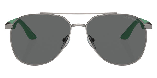 Matte Gunmetal/Matte Black/Rubber Green / Dark Gray / 53-13-130