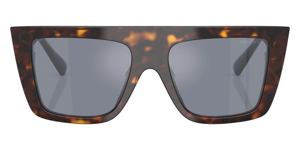 Havana / Light Blue Mirrored Silver Internal / 52-17-140