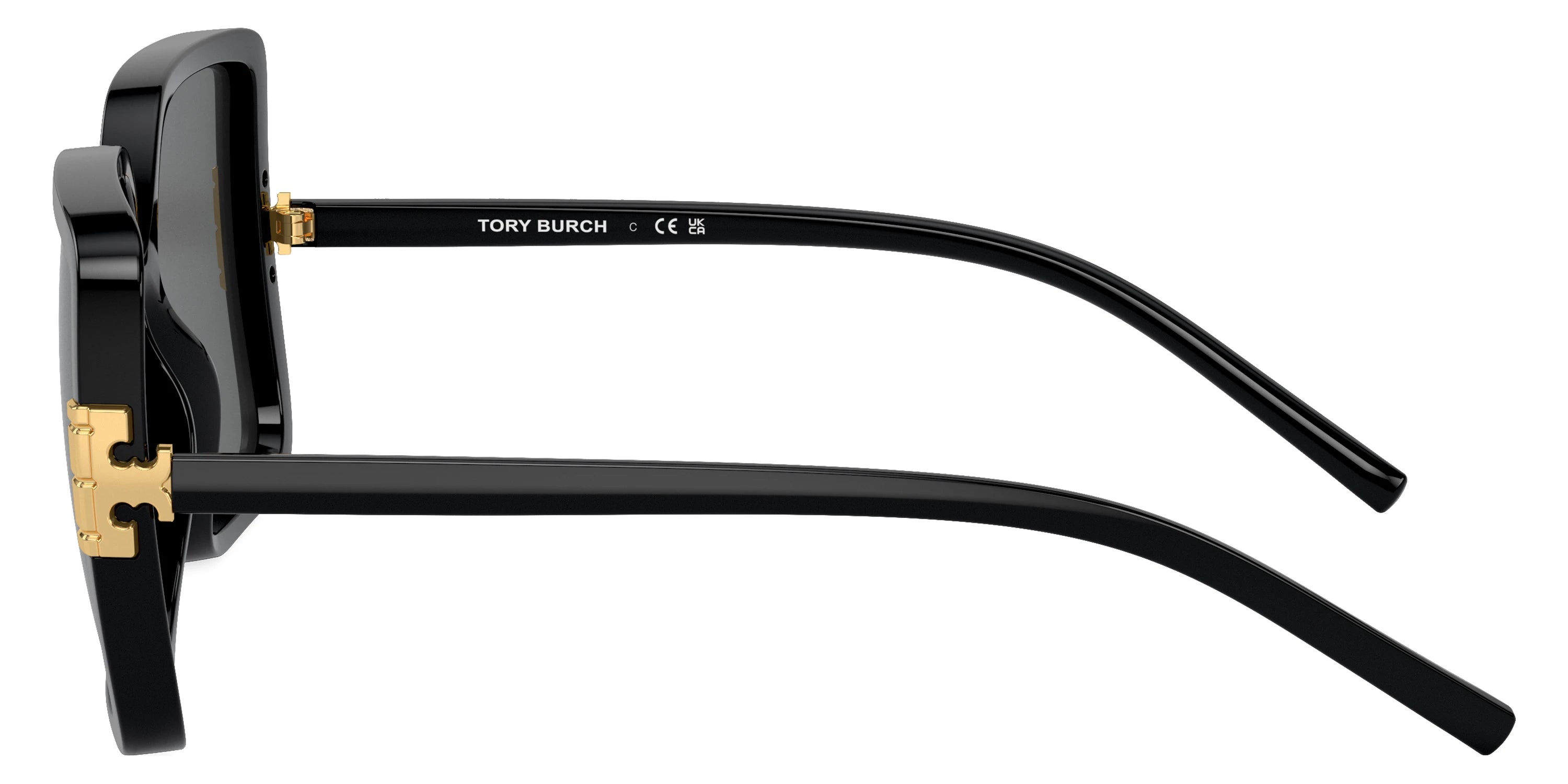 Tory Burch TY9075U 196487 57 - Black / Dark Gray