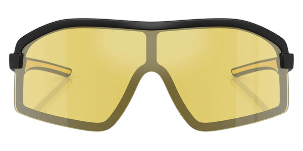 Matte Black / Mirrored Yellow / 143-0-125