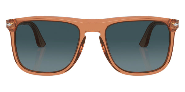 Transparent Brown / Light Blue Gradient Dark Blue Polarized / 57-21-145