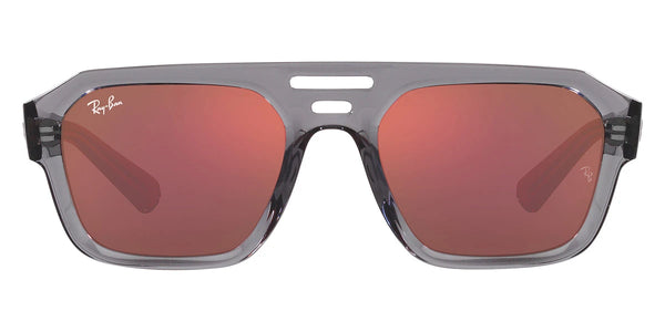 Transparent Gray / Dark Violet/Red Mirrored / 54-20-145