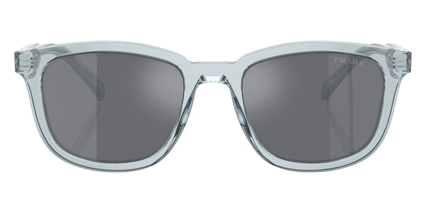 Transparent Azure / Dark Gray Flash Silver / 53-20-145