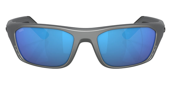 Matte Gray / Blue Mirrored Polarized / 57-18-136