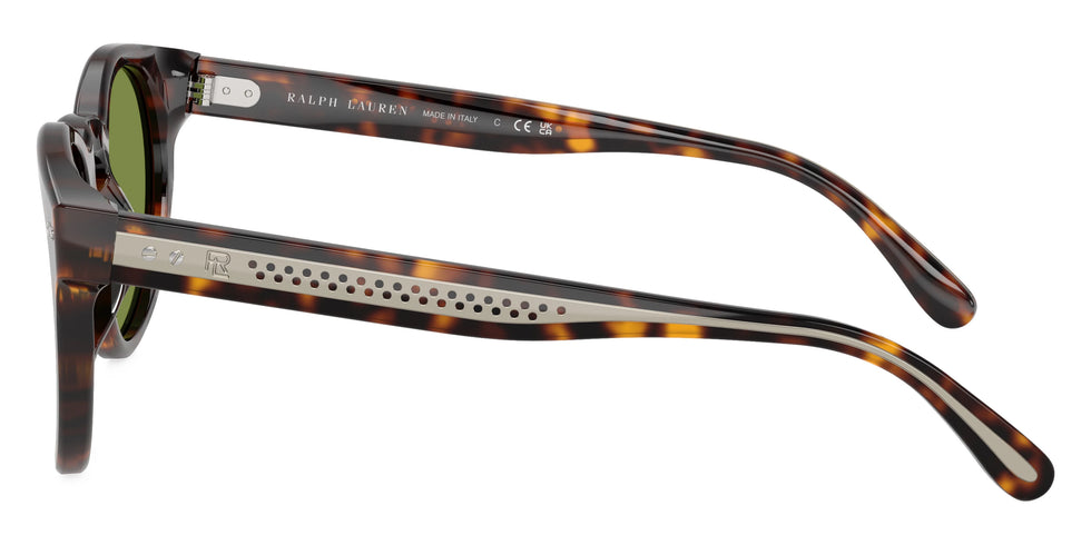RALPH LAUREN RL8229U 50034E 50 - Dark Havana / Solid Green