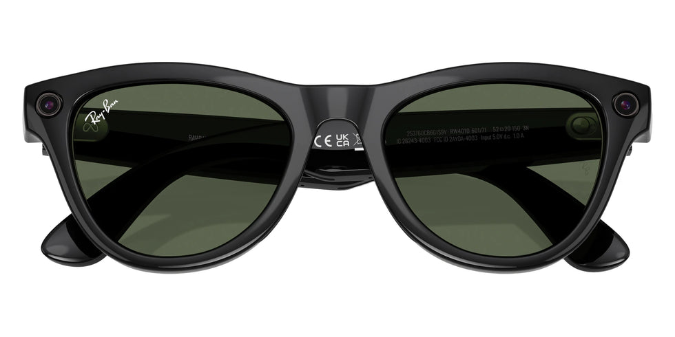 Ray-Ban RW4010 601/71 52 - Black / G-15 Green