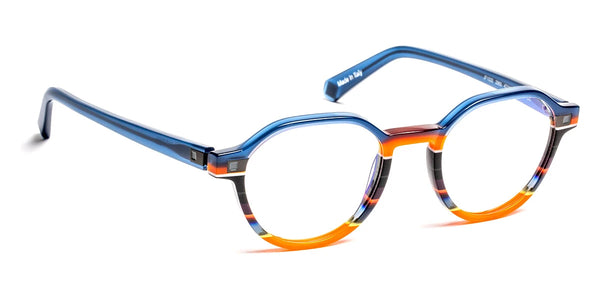 Blue/Orange and Red Striped / 47-20-145