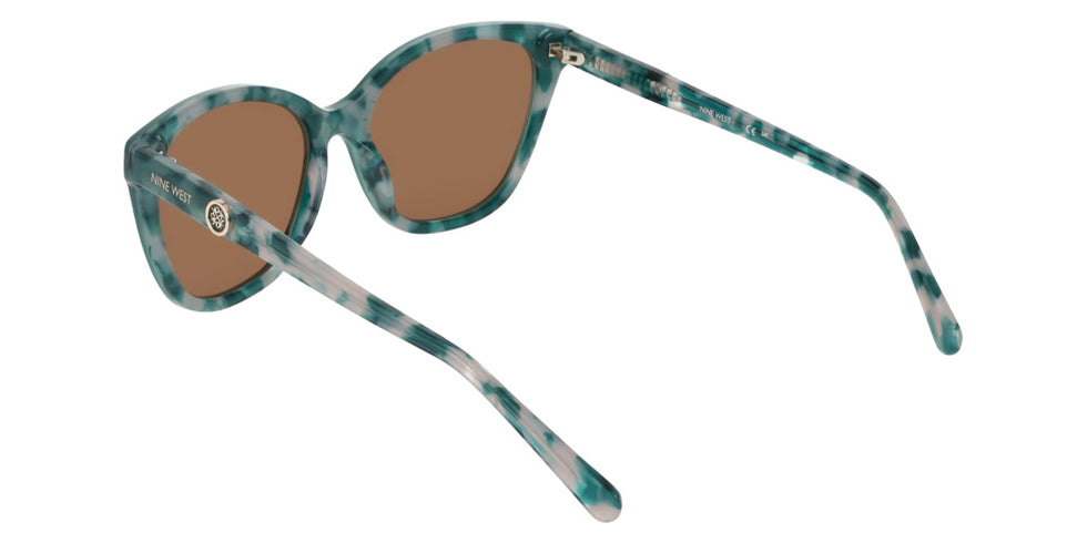 Nine West NW678S 302 55 - Turquoise Tortoise #id:aanw678s302_s:102115