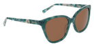 Nine West NW678S 302 55 - Turquoise Tortoise #id:aanw678s302_s:102135