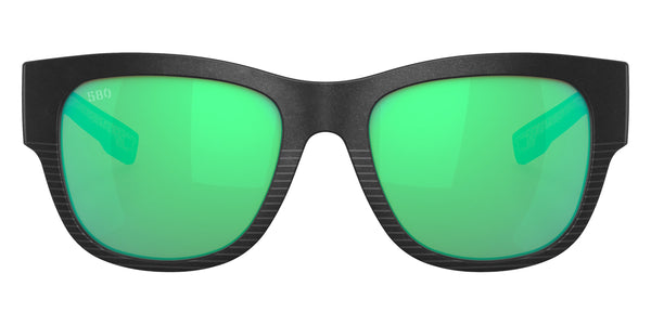 Net Black / Green Mirrored Polarized / 55-19-139