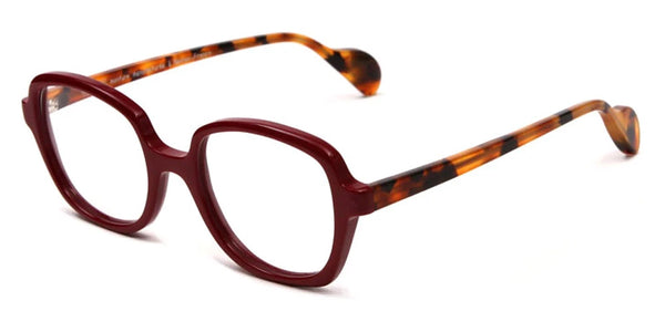 Burgundy/Tortoiseshell / 49-19