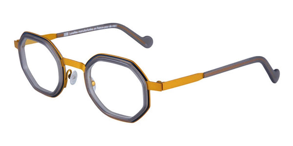 Matte Blue Cercles Grooves and Asphalt Gray Inserts/Bright Yellow / 45-25