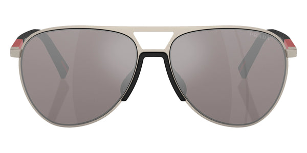 Matte Champagne / Purple Brown Mirrored Silver / 59-15-145