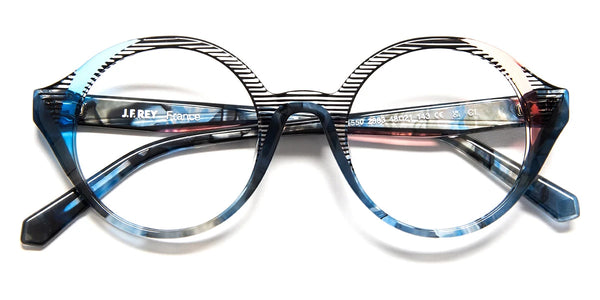 Black and Crystal/Blue/Pink / 48-21-143