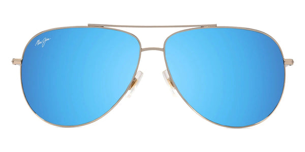 Shiny Light Gold with Crystal / Blue Hawaii / 62-12-145