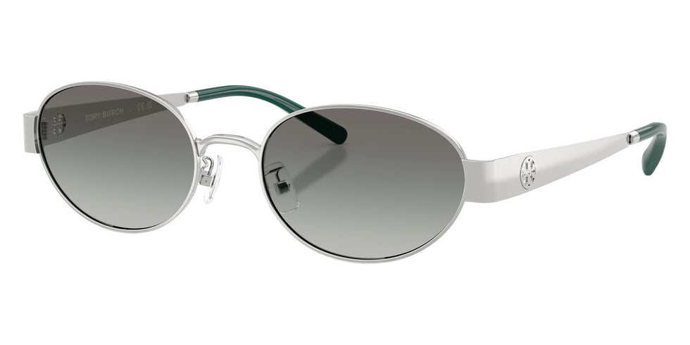 Tory Burch TY6116 327411 54 - Silver / Gray Gradient