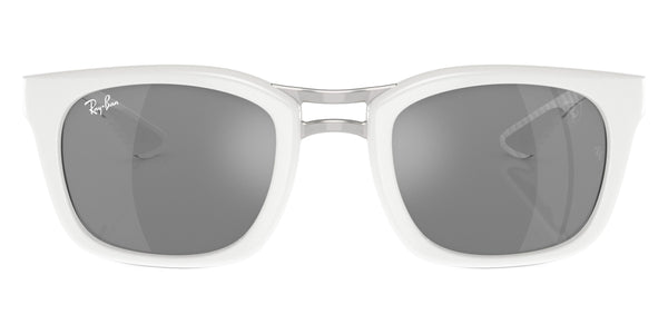 White/Light Carbon / Silver/Gray Mirrored / 53-25-145