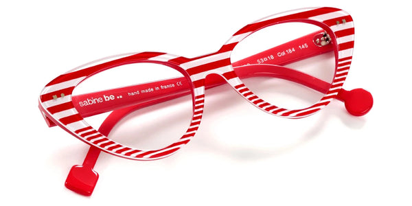 Shiny Red Fat Stripes/Shiny Red Slim Stripes / 53-18-145