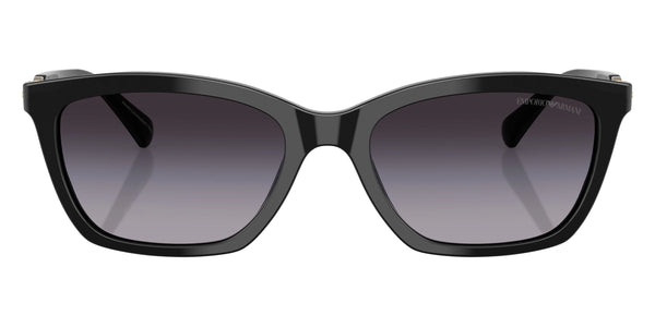 Shiny Black/Shiny Pale Gold / Gray Gradient / 54-18-140