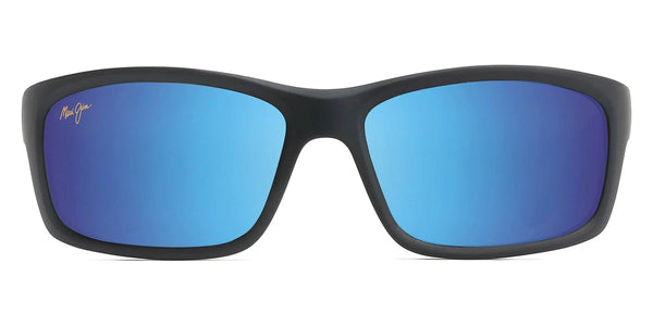 Matte Soft Black with White and Blue / Blue Hawaii / 61-17-127