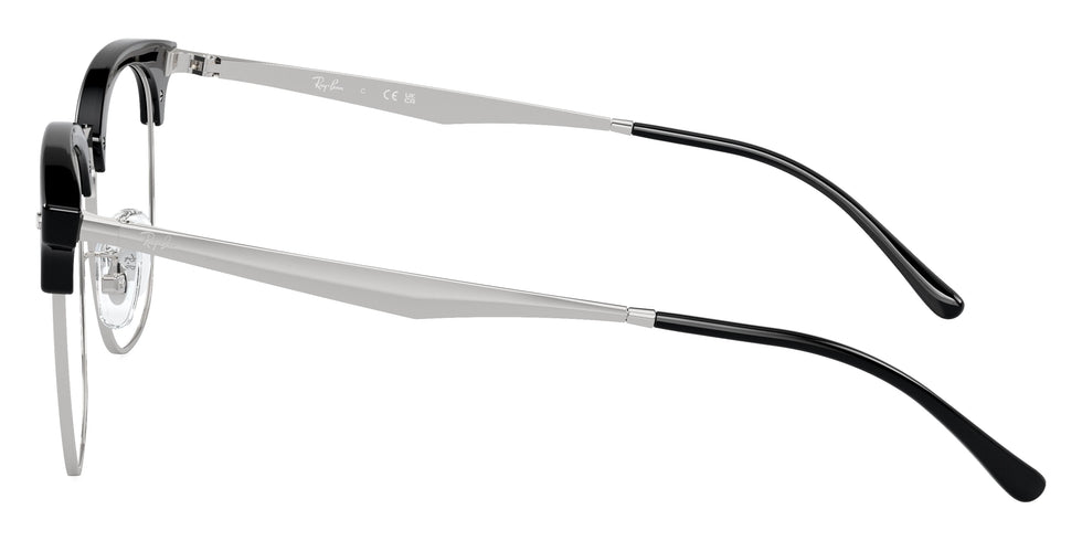 Ray-Ban RX7318D 2000 54 - Black on Silver