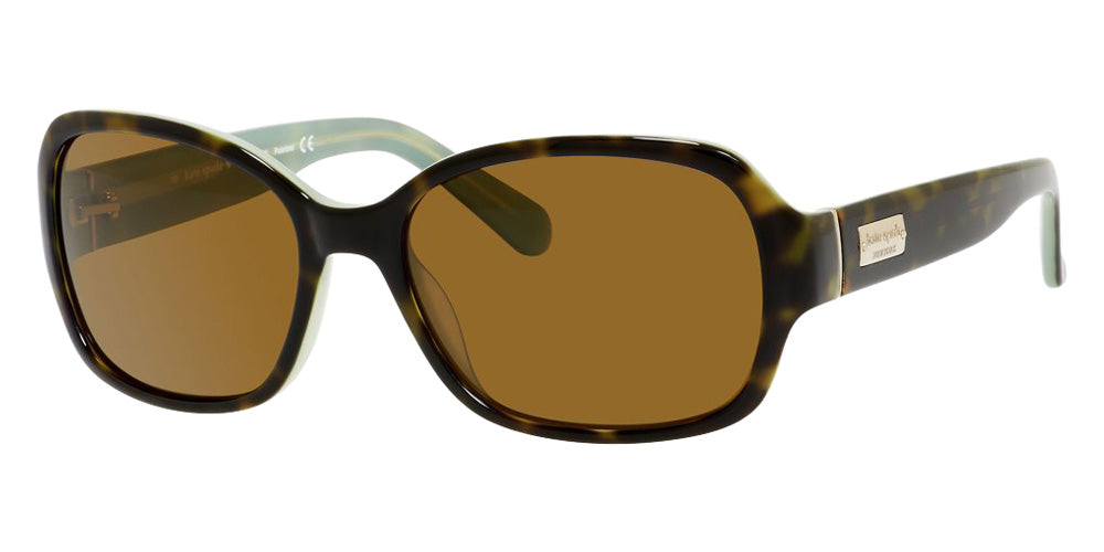Kate Spade AKIRA/P/S 0TJASP 54 - Havana Green / Brown Polarized #id:akiraps0tjasp_s:102100