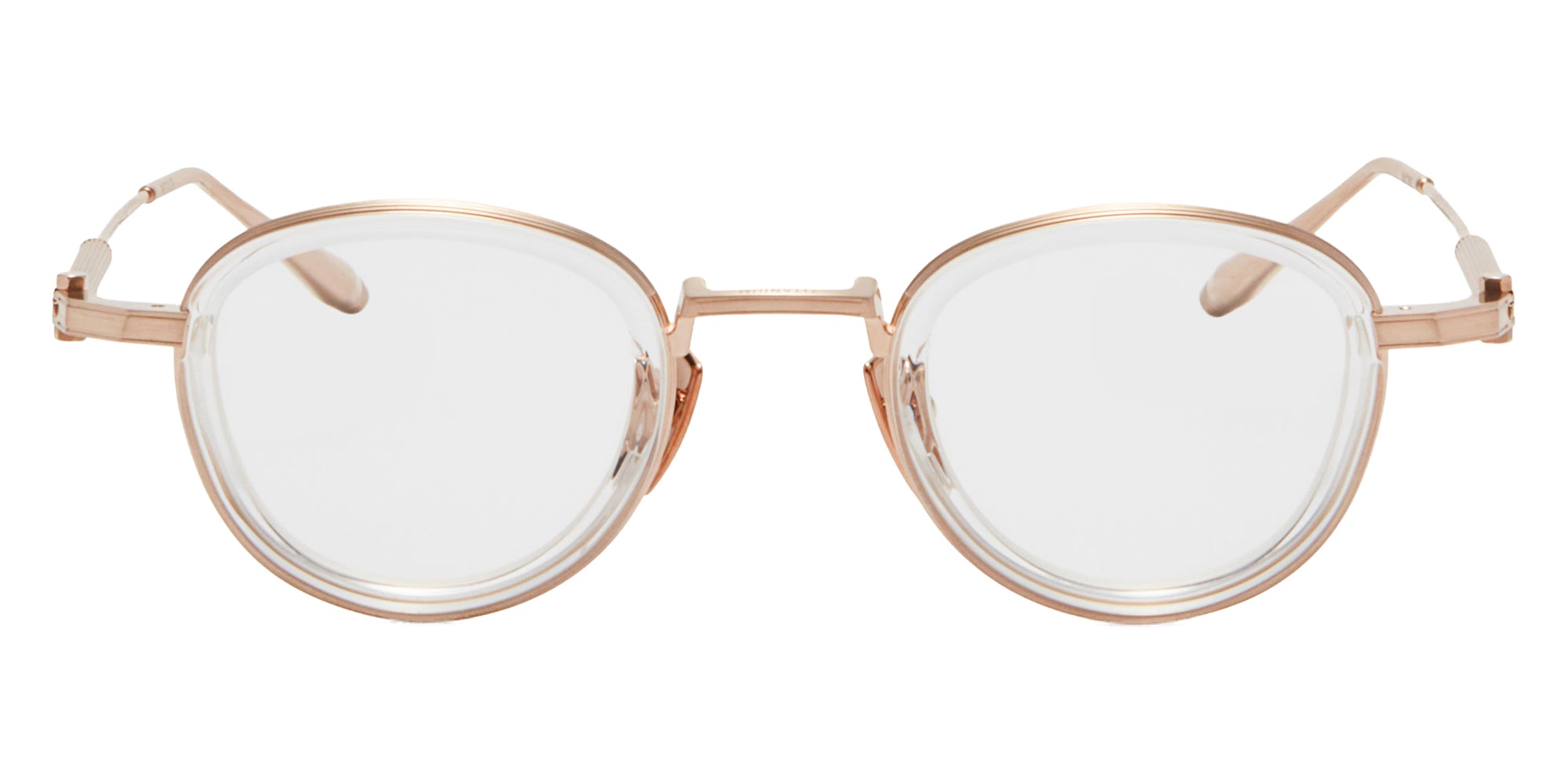 Akoni Agile 416A 41 - Brushed White Gold/Crystal Clear #id:akoagile416a_s:102100